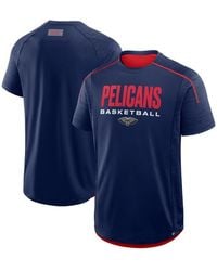 Fanatics - Navy New Orleans Pelicans Inbound Pass Play Practice T-shirt - Lyst