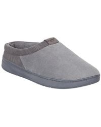 Isotoner - Microterry Jake Clog Slippers - Lyst