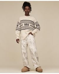 UGG - Kaelan Long Sleeve Fair Isle Knit Sweater - Lyst