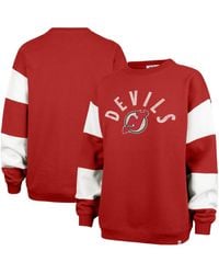'47 - New Jersey Devils Eephus Bar Pullover Sweatshirt - Lyst