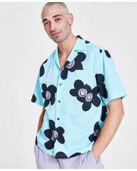 BOSS - Hugo By Oversized-fit Floral Button-down Camp Shirt - Lyst