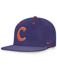 Nike - Clemson Tigers On-field Dugout True Performance Fitted Hat - Lyst