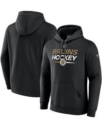 Fanatics - Boston Bruins Authentic Pro Pullover Hoodie - Lyst