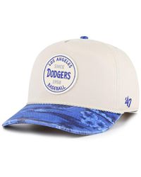 '47 - Cream/navy Los Angeles Dodgers Fiji Rope Hitch Adjustable Hat - Lyst