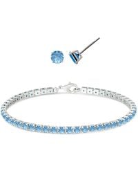 Macy's - Simulated Round Laydown Bracelet - Lyst