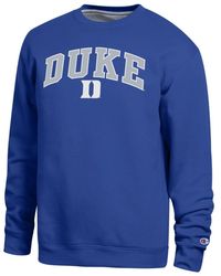 Champion Duke Blue Devils Arch Sweatshirt in Gray for Men | Lyst