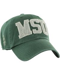'47 - Michigan State Spartans Hand Off Clean Up Adjustable Hat - Lyst