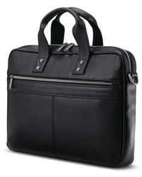 Samsonite - Classic Leather Slim Brief - Lyst