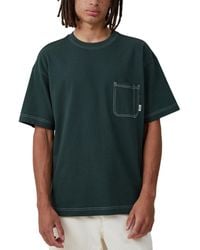 Cotton On - Box Fit Pocket Crew Neck T-shirt - Lyst