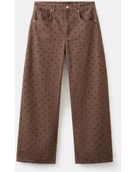 Mango - Polka Dot Balloon Jeans - Lyst
