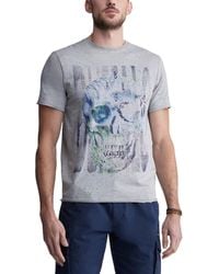 Buffalo David Bitton - Tulum Classic-fit Tropical Skull Graphic T-shirt - Lyst