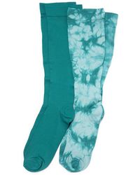 Muk Luks - 2 Pair Pack Compression Socks - Lyst