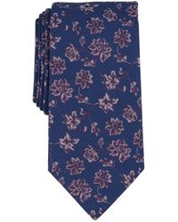 Michael Kors - Gegan Floral-print Tie - Lyst