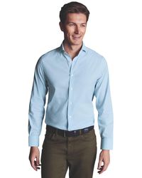Charles Tyrwhitt - Non-Iron Stretch Twill Slim Fit Shirt Single Cuff - Lyst