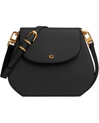 Donna Karan - Bellerose Leather Flap Crossbody - Lyst