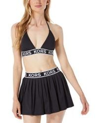 Michael Kors - Logo-elastic String Bikini Top - Lyst