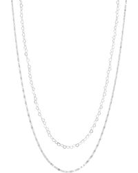 Giani Bernini - Heart Chain 18" Layered Necklace In 18k Gold-plated Sterling Silver, Created For Macy's - Lyst