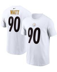 Nike - T.j. Watt Pittsburgh Steelers Player Name And Number T-shirt - Lyst