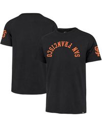 '47 - San Francisco Giants Upside Down Two-peat Franklin T-shirt - Lyst