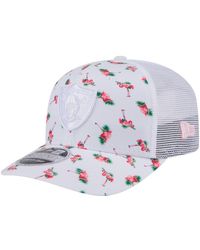 KTZ - Las Vegas Raiders Adventure Flamingo Pattern 9seventy Stretch-snap Hat - Lyst