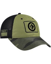 Fanatics - Winnipeg Jets Military Appreciation Trucker Adjustable Hat - Lyst