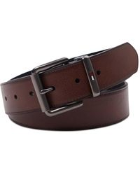 Tommy Hilfiger - Two-in-one Reversible Roller Bar Buckle Belt - Lyst