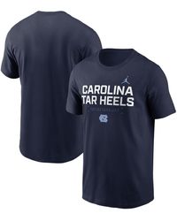 Nike - North Carolina Tar Heels 2025 Courtside Basketball Performance T-shirt - Lyst