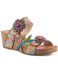 L'ARTISTE - Spring Step Moai Slide - Lyst