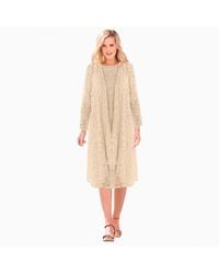 Woman Within - Plus Size 2 Piece Lace Jacket Dress - Lyst