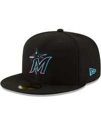 KTZ - Miami Marlins Authentic Collection 59fifty Fitted Cap - Lyst