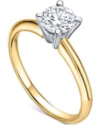 Macy's - Igi Certified Diamond Solitaire Engagement Ring (3/4 Ct. T.w.) - Lyst