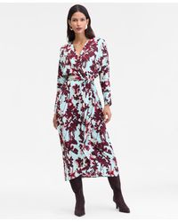 INC International Concepts - Dolman-sleeve Surplice-neck Dress - Lyst