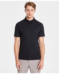 Alfani - Alfatech Stretch Solid Polo Shirt - Lyst