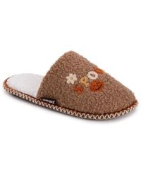 Muk Luks - Punch Needle Fall Halloween Novelty Scuff Slipper - Lyst