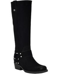 Guess - Felysse Tall Western Moto Boots - Lyst