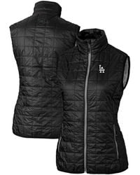 Cutter & Buck - Los Angeles Dodgers Rainier Primaloft Eco Full-zip Puffer Vest - Lyst