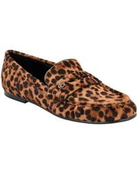 Guess - Raivoo Suede Slip-on Penny Loafer - Lyst