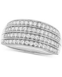 Macy's - Diamond Multi-row Ring (1/2 Ct. T.w. - Lyst