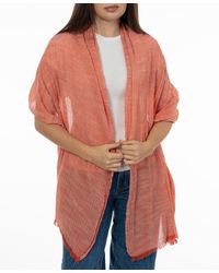 Style & Co. - Textured Linen-look Scarf - Lyst