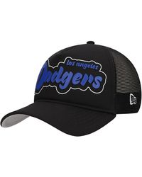 KTZ - Los Angeles Dodgers Retro Bold A-frame Trucker 9forty Adjustable Hat - Lyst