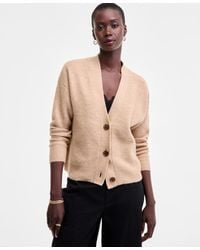 On 34th - Three-button Shaker Cardigan - Lyst