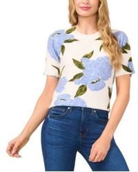 Cece - Mommy Me Hydrangea Floral Short Sleeve Sweaters - Lyst