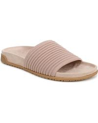 Vionic - Evie Knit Slide Sandals - Lyst