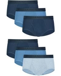 Hanes - Ultimate Cotton Dyed Briefs - Lyst