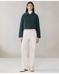 SOIA & KYO - Short Zip-up Puffer Jacket - Lyst
