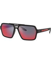 Prada Linea Rossa - Sunglasses - Lyst