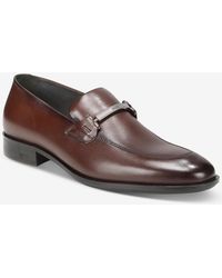 BOSS - Boss By Colby Italian Leather Bit Loafers - Lyst