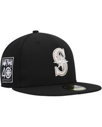 KTZ Aqua Seattle Mariners Retro Jersey Script 59fifty Fitted Hat