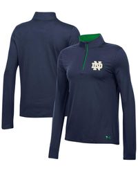 Under Armour - Notre Dame Fighting Irish Gameday Knockout Quarter-zip Top - Lyst
