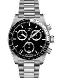 Tissot - Swiss Chronograph Prs 516 Stainless Steel Bracelet Watch 40mm - Lyst